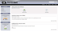 Desktop Screenshot of ant4eclipse.org